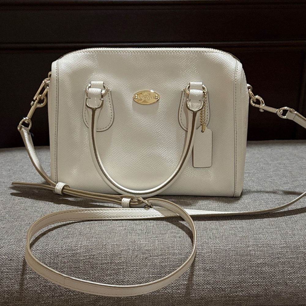 Coach Cream Crossbody Bag